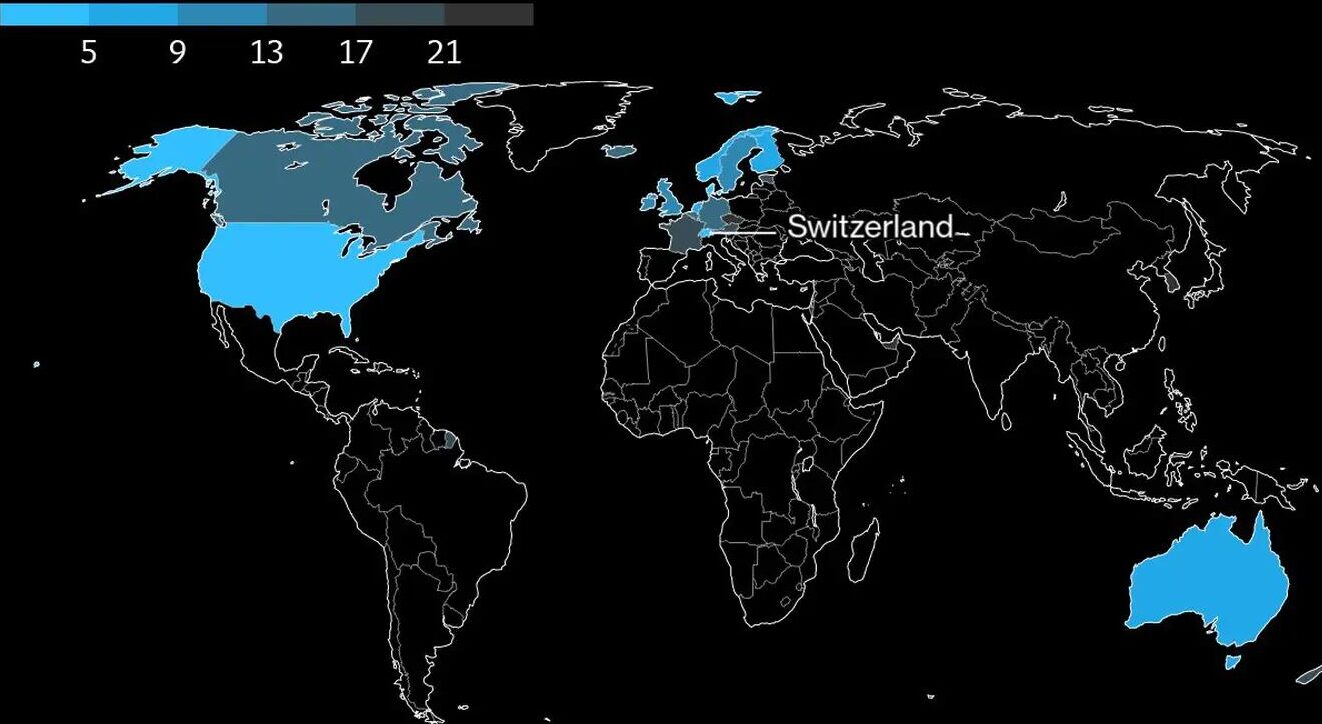 Países con más talento